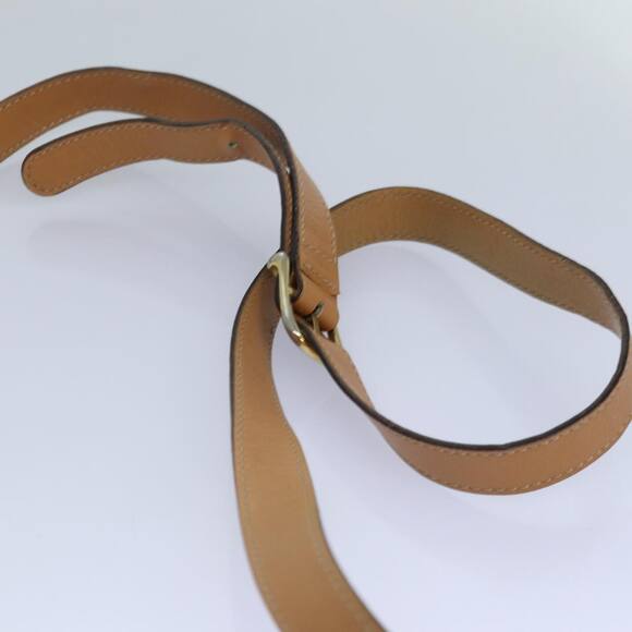 CELINE Macadam Canvas Shoulder Bag Pvc Leather Brown Gold - Picture 8 of 12